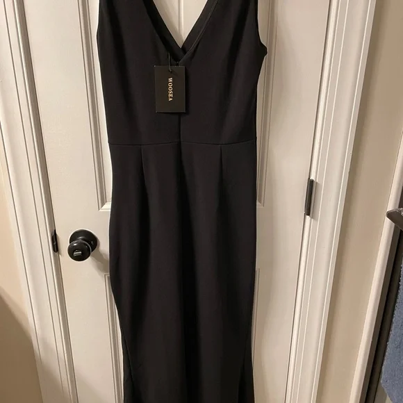 Black formal long dress - Picture 4 of 7